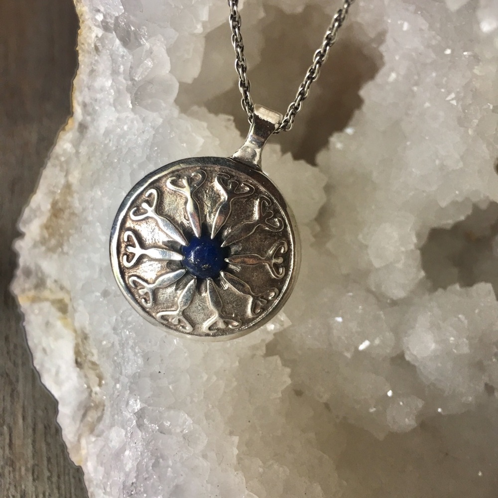 Sterling Silver pendant with 16” chain